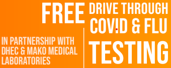 Free Drive Thru COVID and Flu Testing
